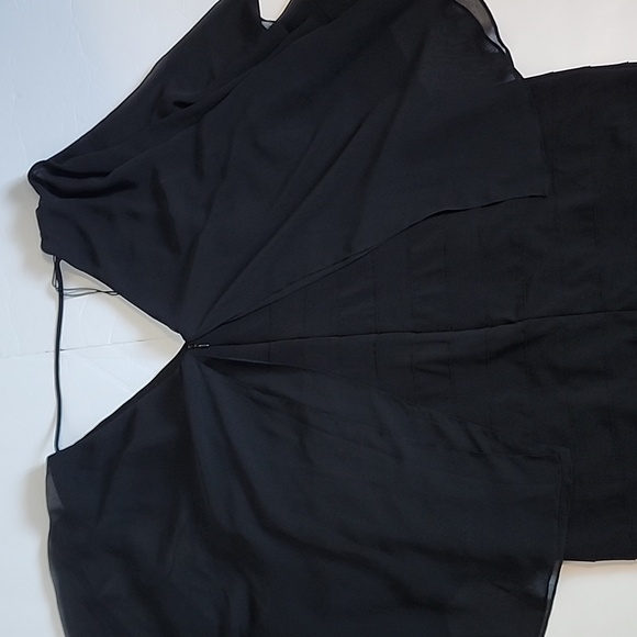 Adrianna PapellChiffon Capelet Dress/ 16W - Picture 16 of 17